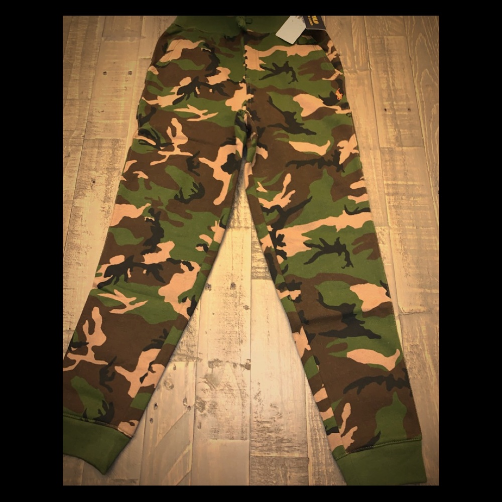 Ralph Lauren Polo NEW Boys camo pants